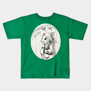 Winter mouse - Vintage Christmas inspired designs Kids T-Shirt